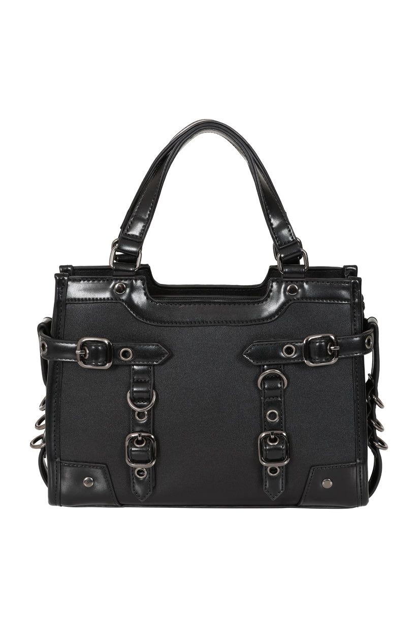 Ledger Satchel Bag Blk