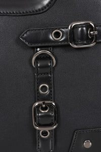 Ledger Satchel Bag Blk