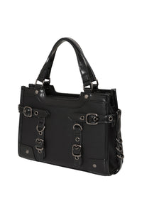 Ledger Satchel Bag Blk
