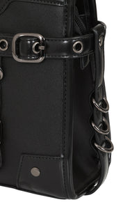 Ledger Satchel Bag Blk