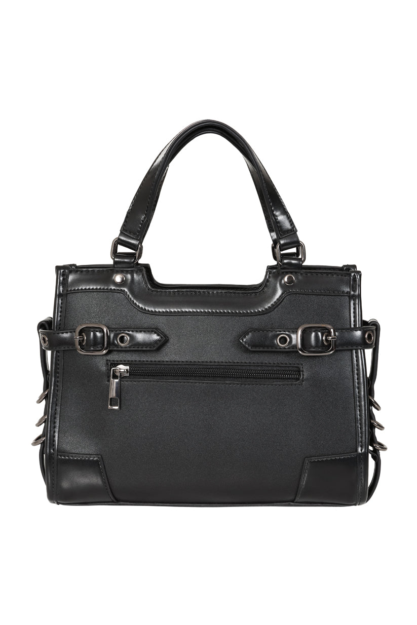 Ledger Satchel Bag Blk