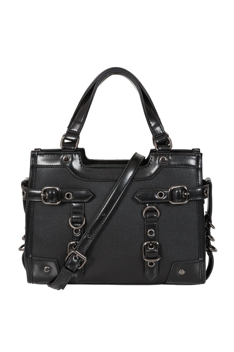 Ledger Satchel Bag Blk