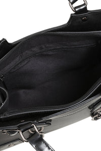 Ledger Satchel Bag Blk