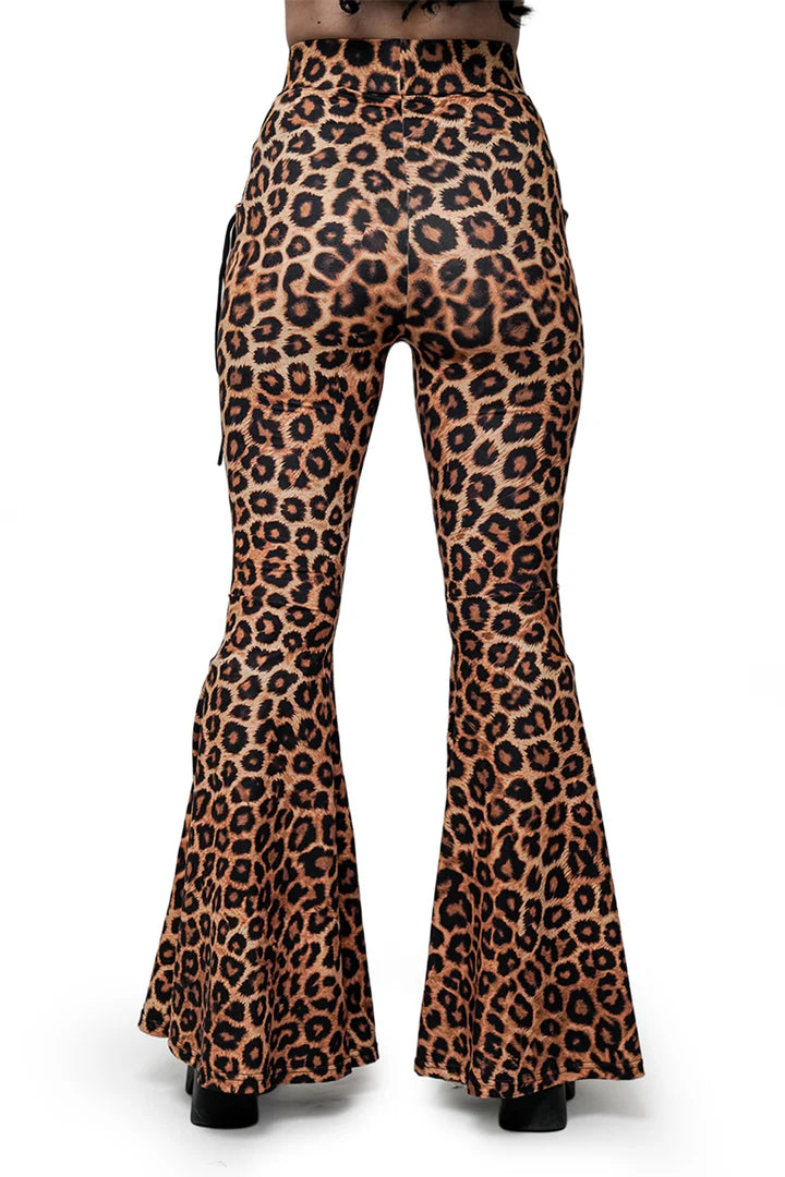 Leopard Alice Flare Pants