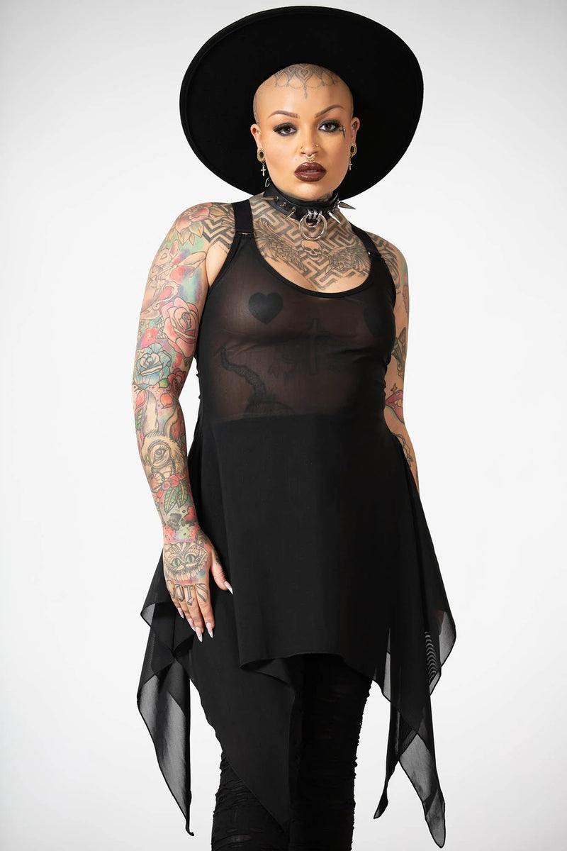 Lilith's Blood Mesh Tunic Vest