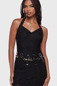 Lilith's Garden Maxi Dress Blk