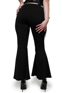 Low Rise Alice Lace Up Flares
