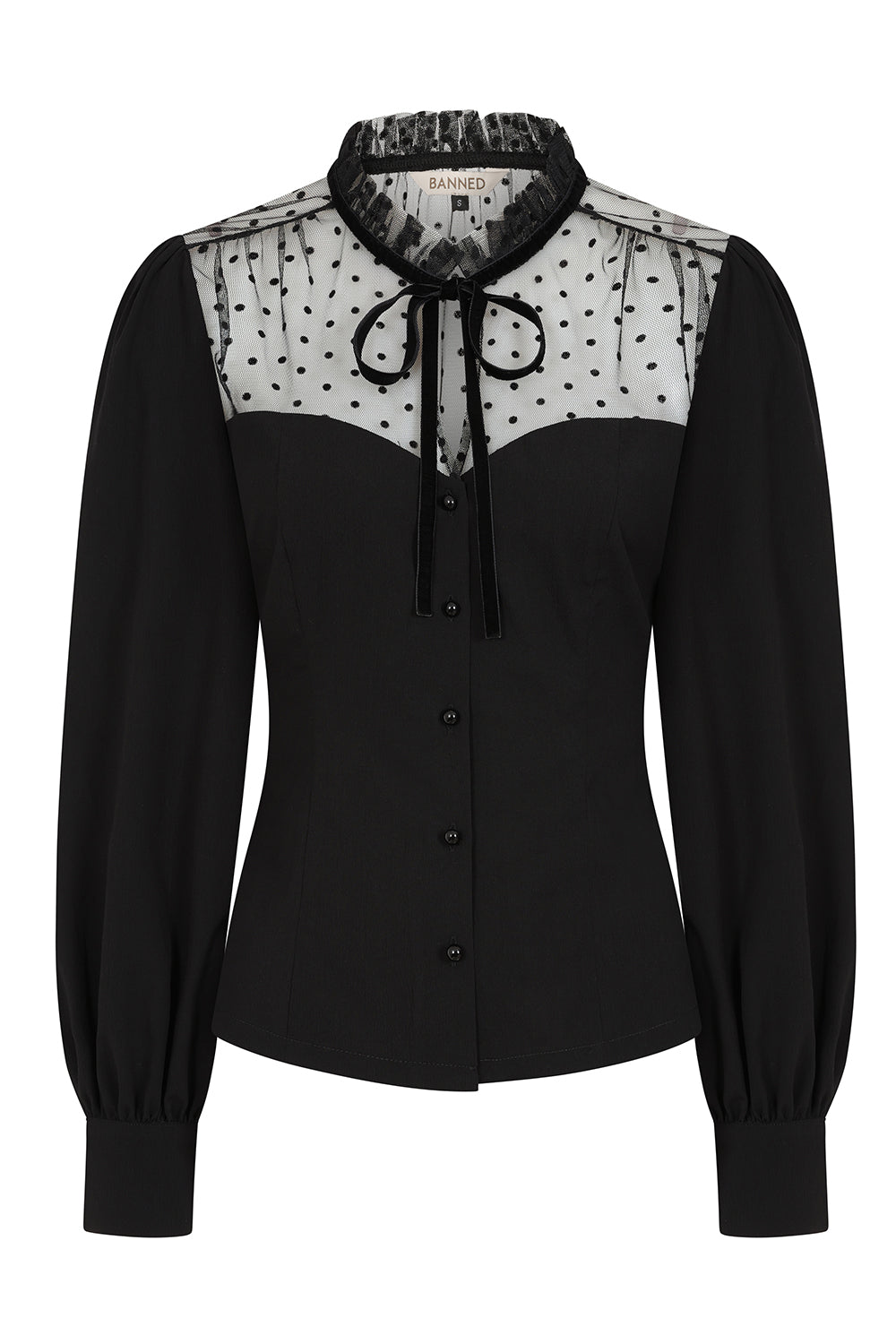 Luna Blouse Blk