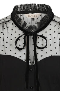 Luna Blouse Blk