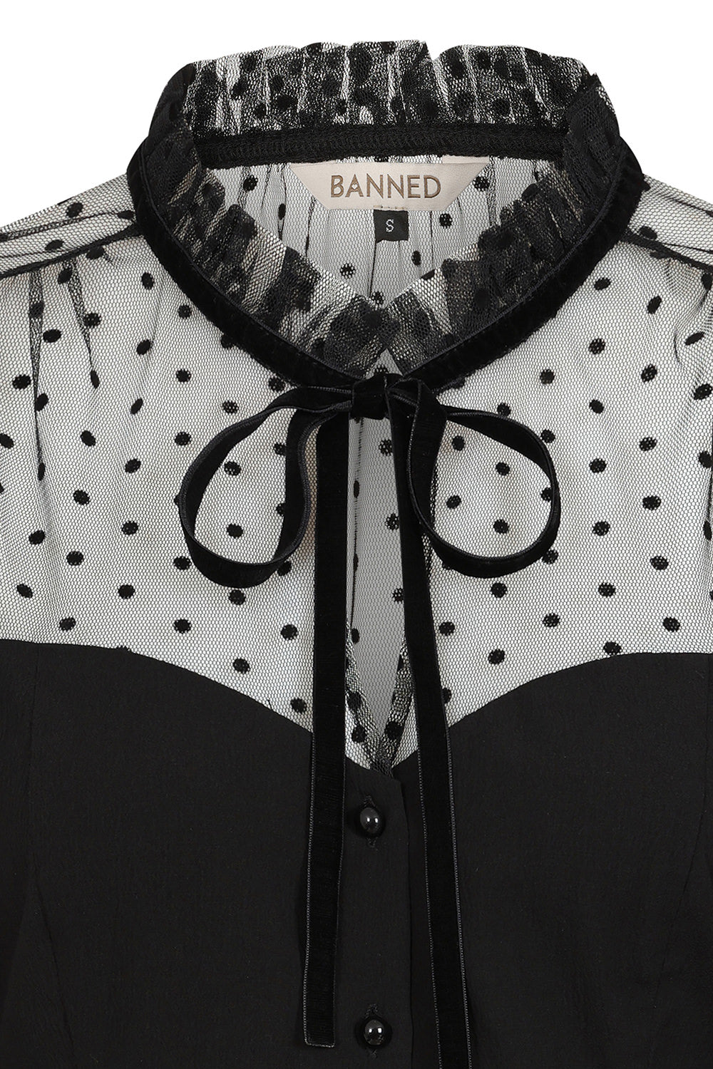 Luna Blouse Blk