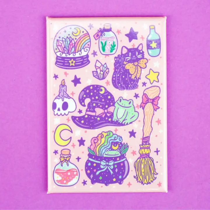 Witchy Things Witchcraft Magnet