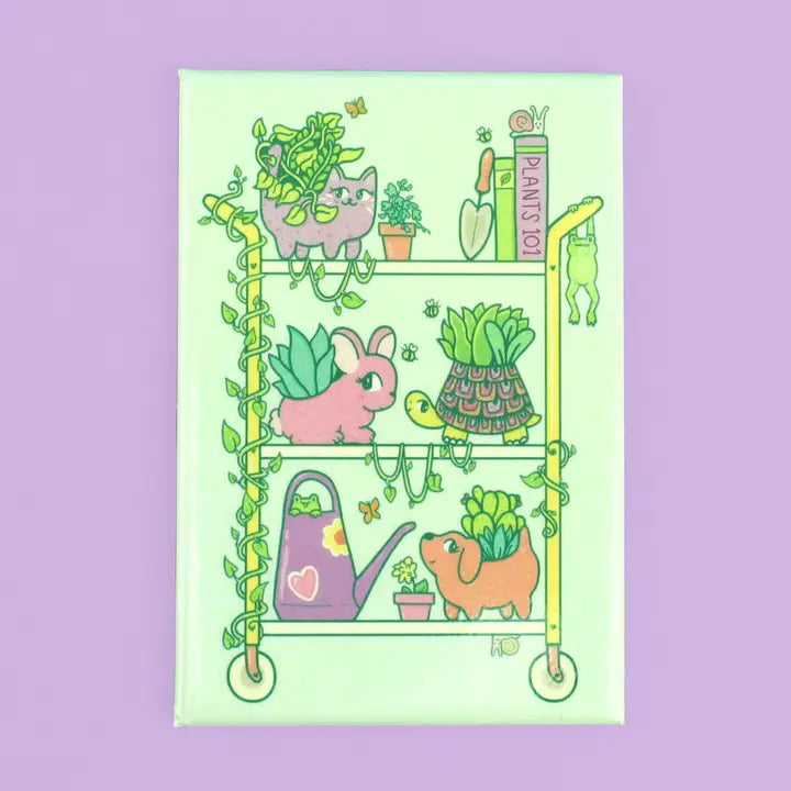 Planter Pets Stand Magnet