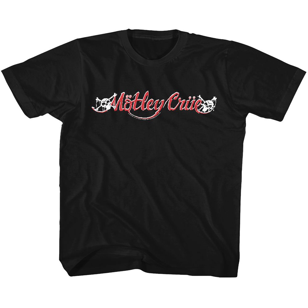 Motley Crue Red & White Logo yt