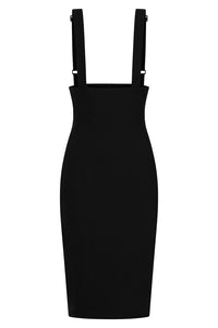 Maeve Pencil Suspender Skirt