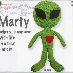 Marty the Alien String Doll
