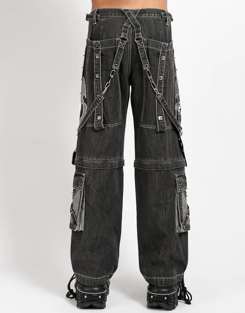 Maximum Skull Pant-Black Denim