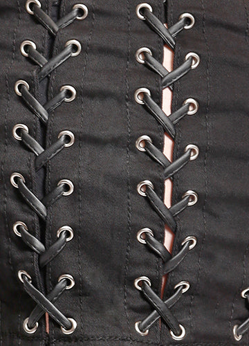 Medieval Mini Skirt Blk
