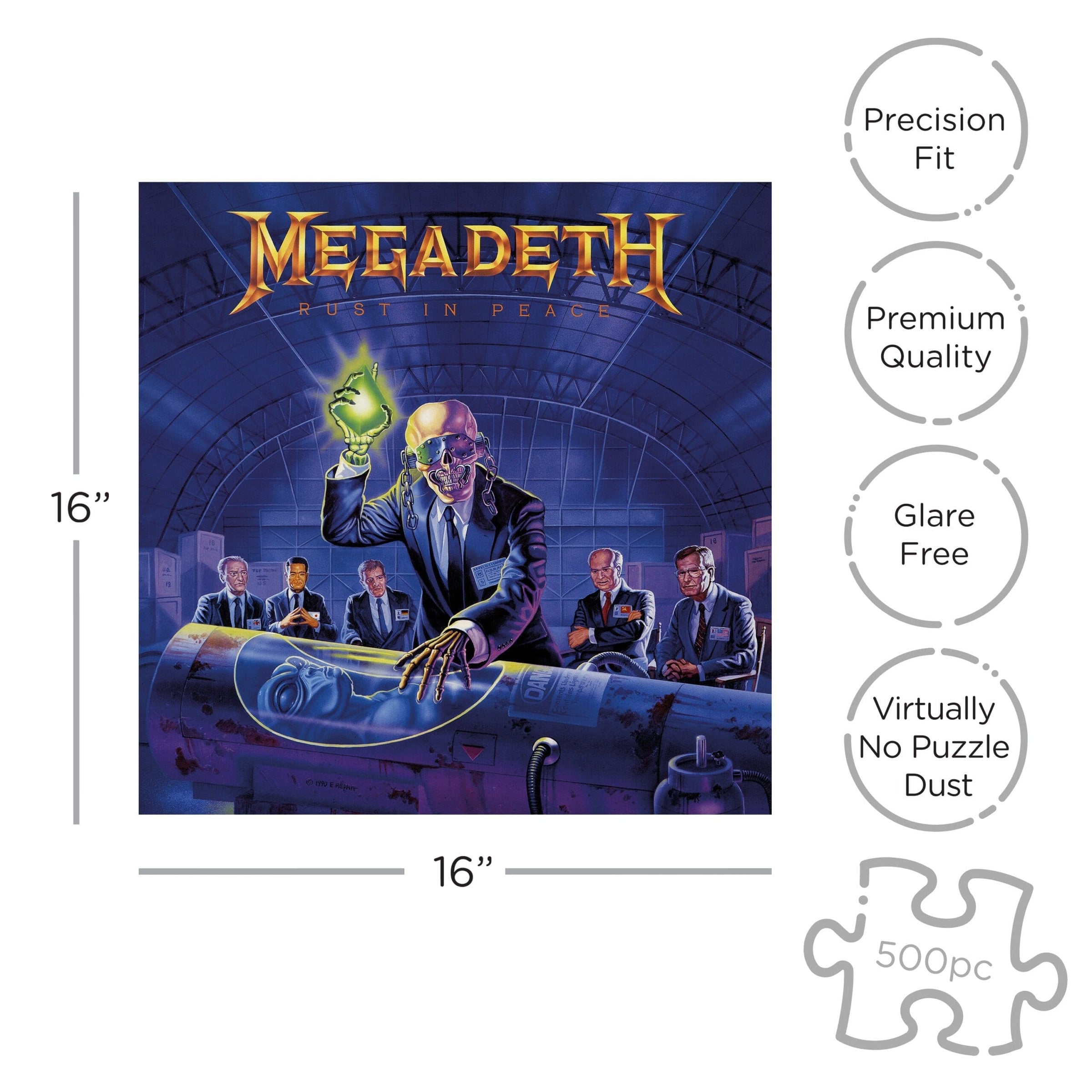 Megadeth Rust in Peace 500pc