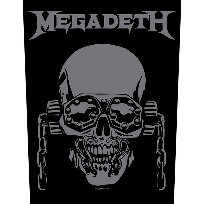 Megadeth Vic Rattle Back Patch