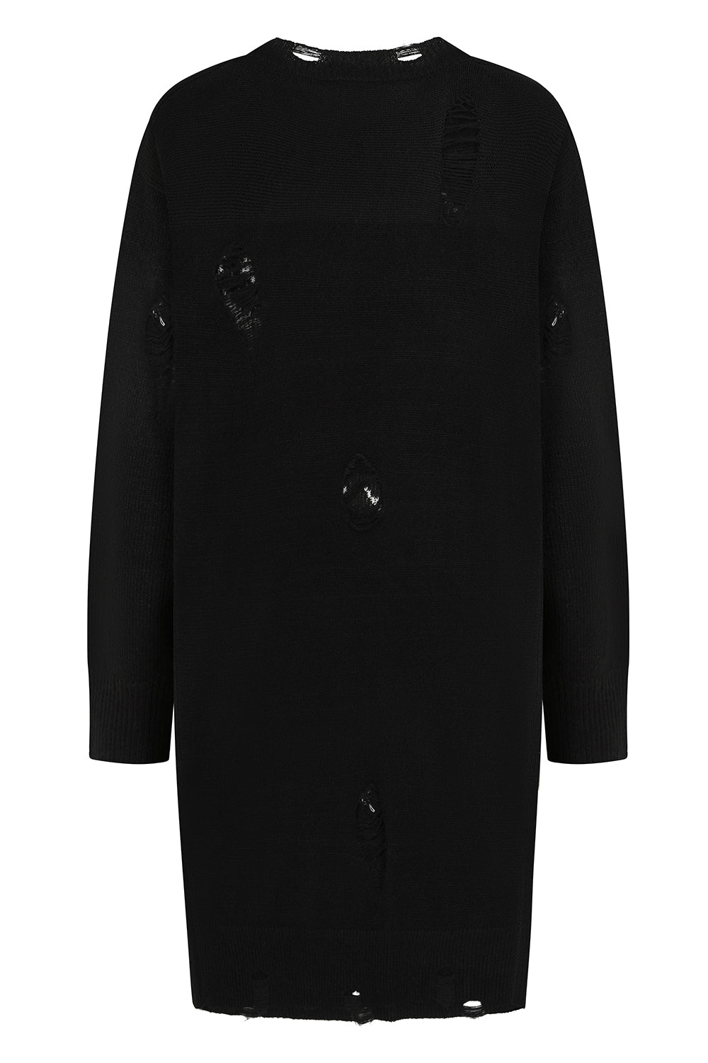 Melinoe Knit Dress Blk/Wht