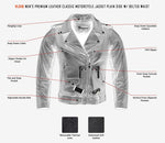 Men's Premium Motorcyle Jacket