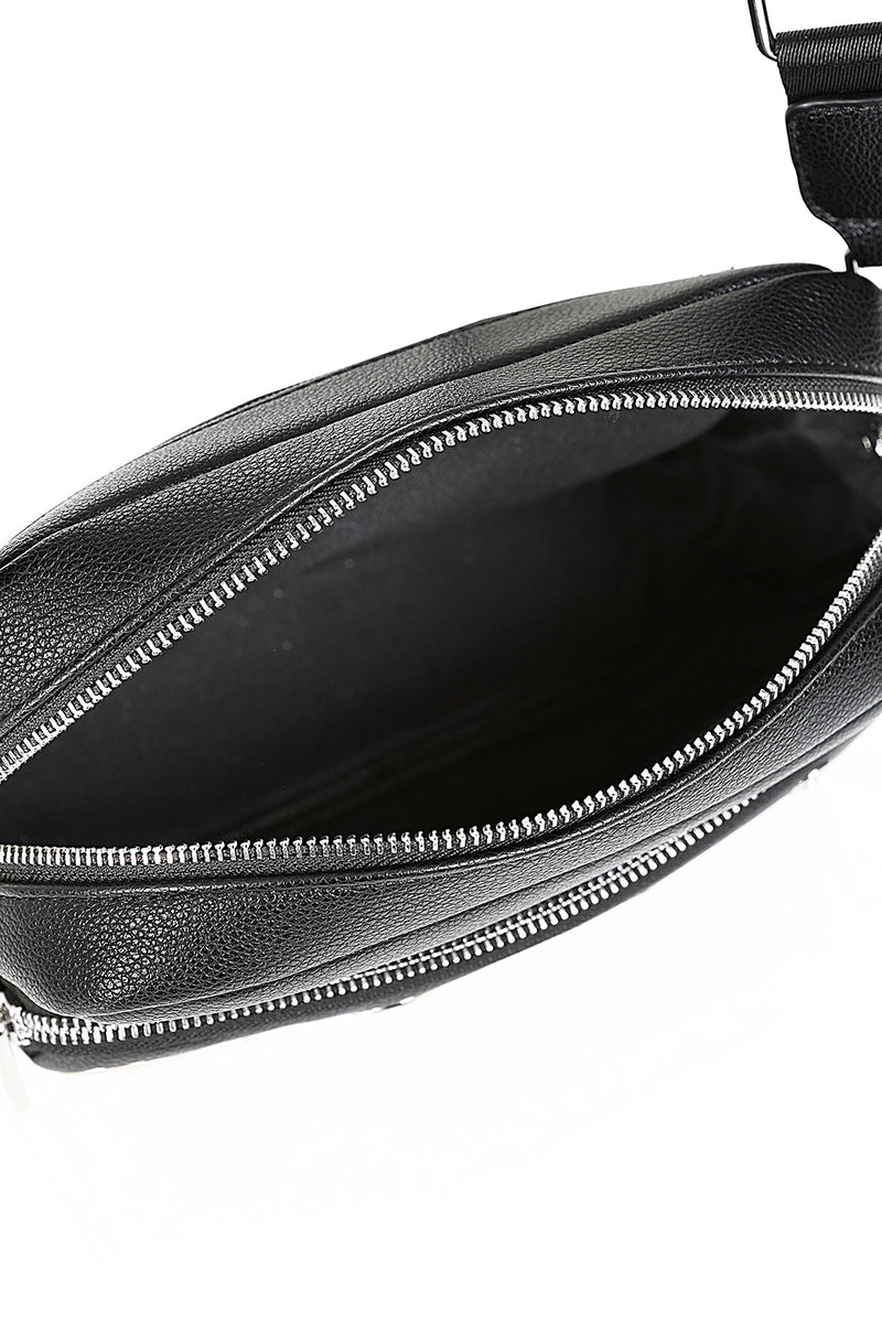Metal Moon Shoulder Bag