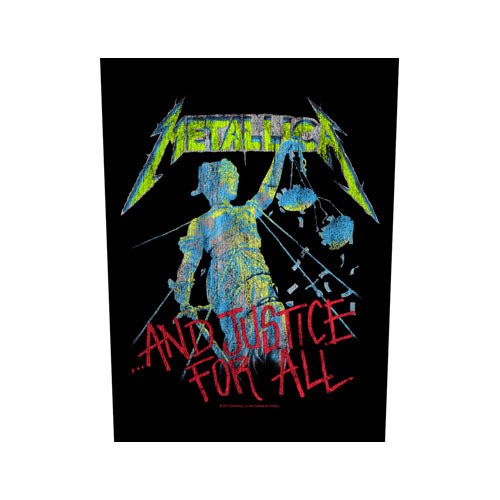 Metallica And Justice back patc