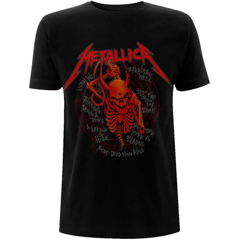 Metallica tour shirts sales 2019