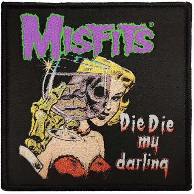Misfits Die Die Full Color Patch