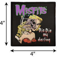 Misfits Die Die Full Color Patch