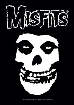 Misfits Fiend Skull Flag