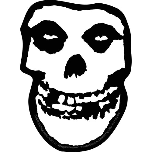Misfits Skull B/W cut out