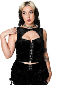 Moonspell Cami Top Blk