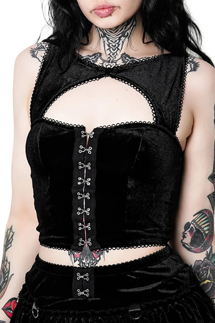 Moonspell Cami Top Blk