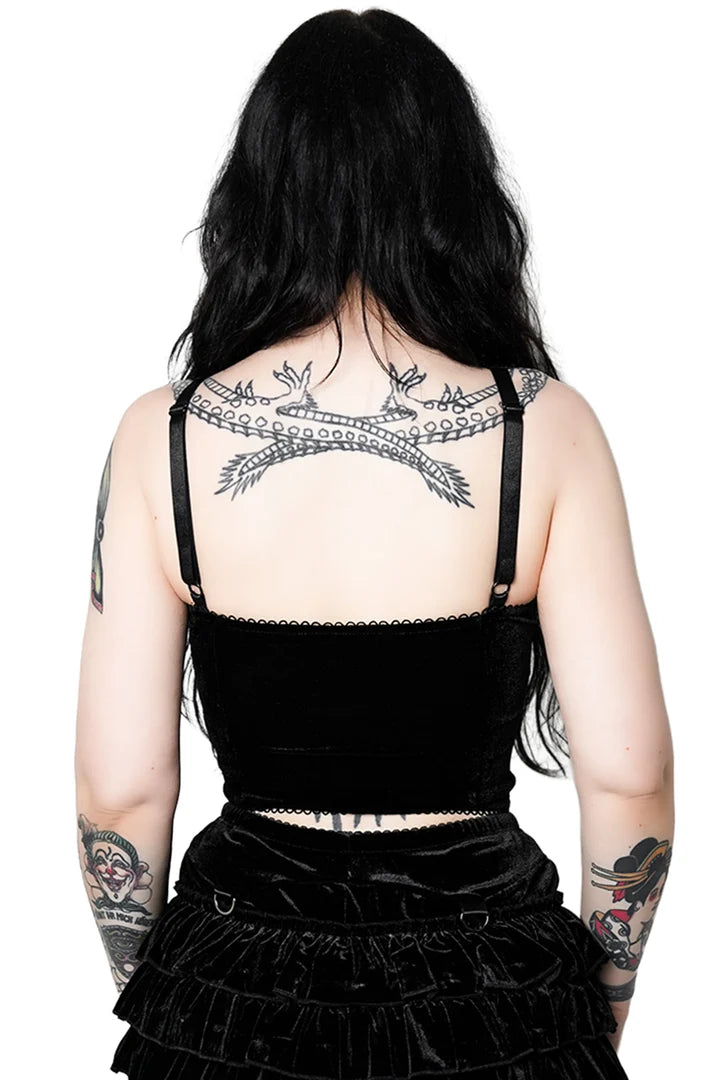 Moonspell Cami Top Blk
