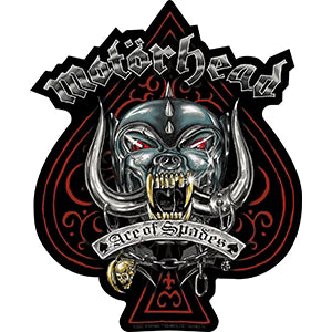 Motorhead Logo in Spade Sticker