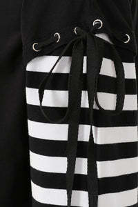 My Heart Hacker Top Blk/Wht