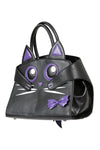 Mystic Cat Handbag BLK/PUR