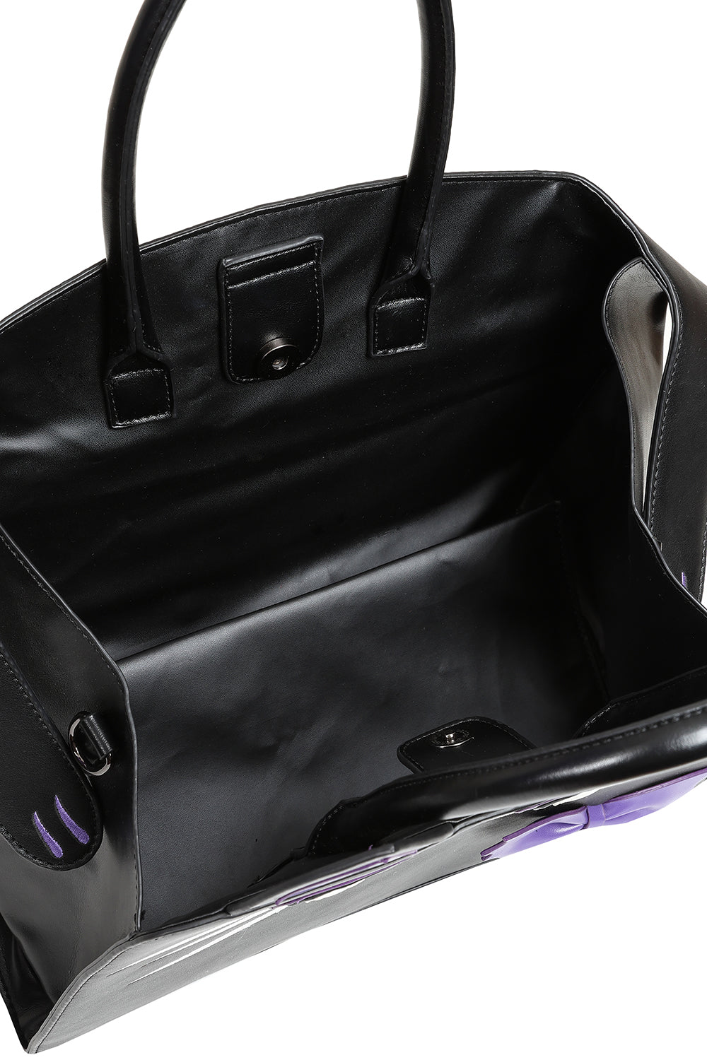 Mystic Cat Handbag BLK/PUR