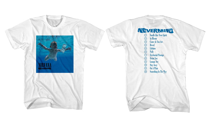 Nirvana Nevermind Album White