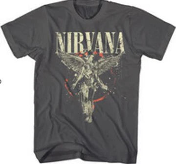 Nirvana Galaxy In Utero Grey