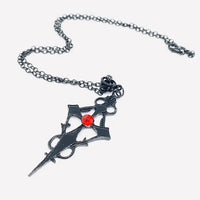 NK-Black Pointed Cross Gothic