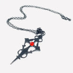 NK-Black Pointed Cross Gothic