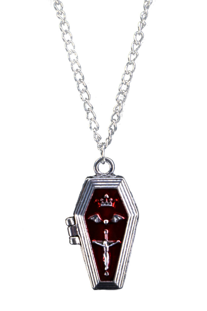 NK-Casket Necklace Opens Silver