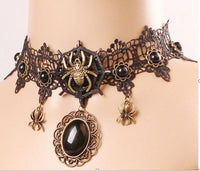 NK-Spider Lace Choker
