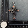 NK-Stainless Dragon Skull Cross