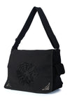 Necro Messenger spiderweb bag
