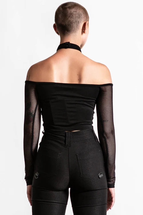 Nightcall Fishnet Top