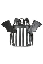Nightfall Bat Blk/Wht Striped