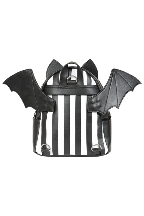 Nightfall Bat Blk/Wht Striped